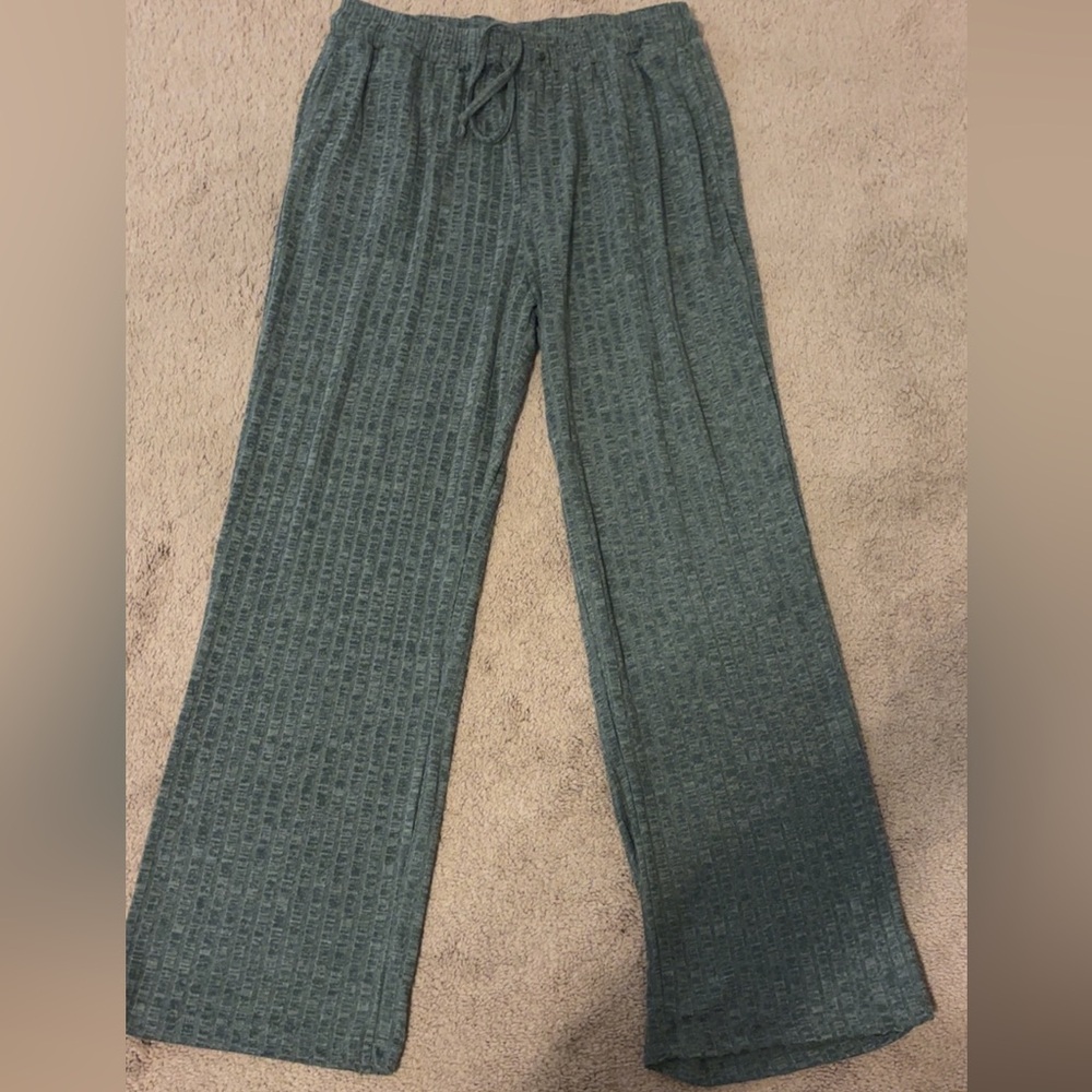 Amazon Women's Dark Green Flare Pants